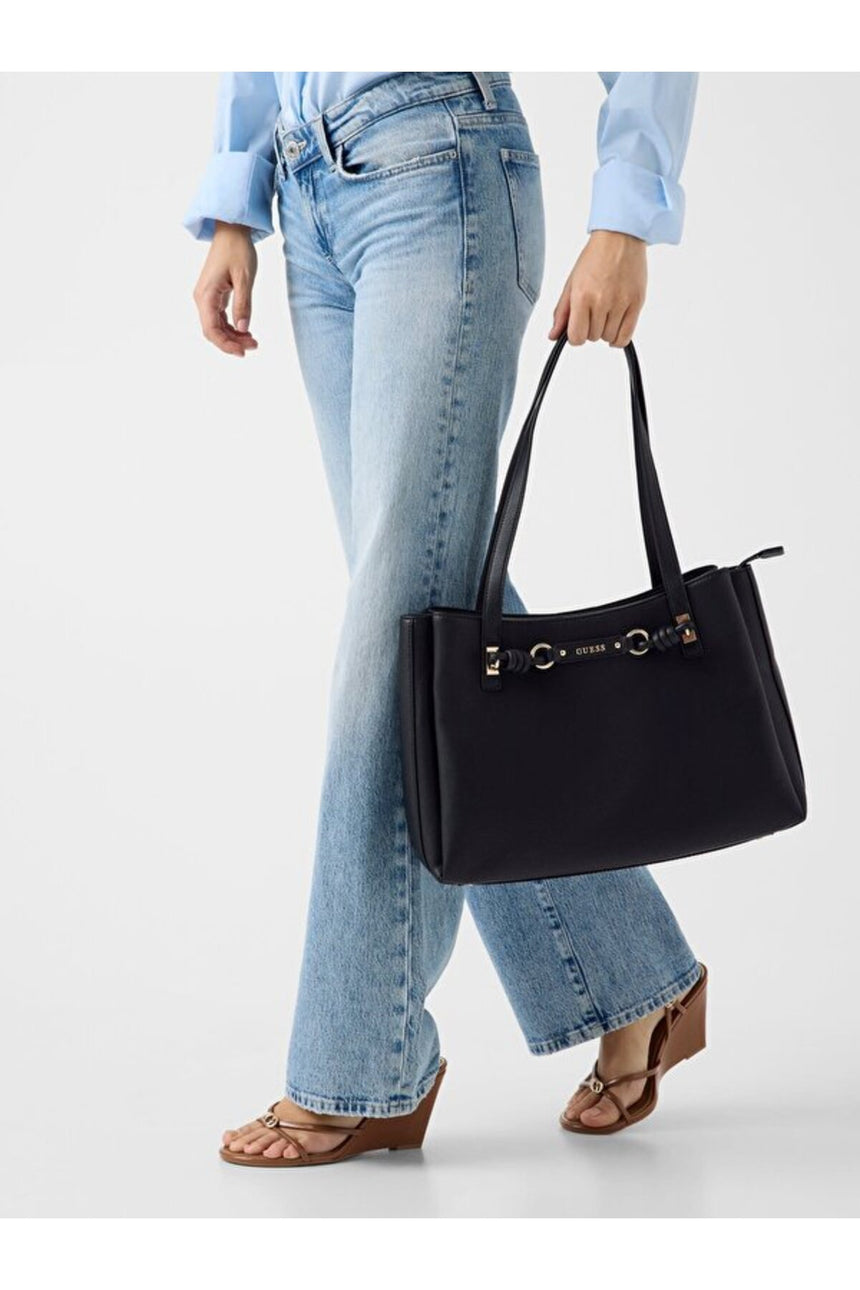 GUESS KADIN CAMELIA 3 COMP TOTE HWBG9742230 - Mavi