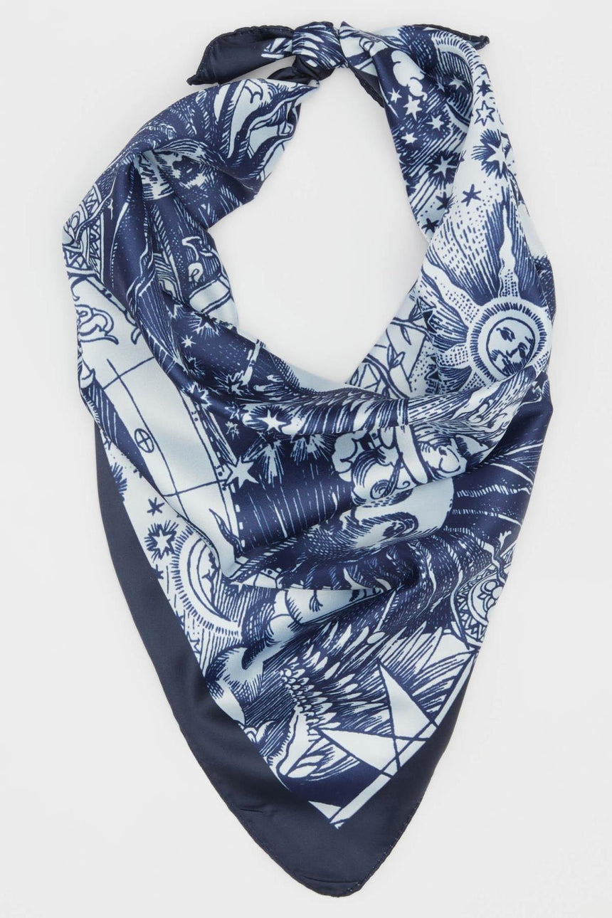 Defacto Kadın Shawl C2653AX - Mavi