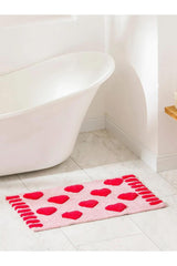 LC Waikiki Home Kalp Desenli Banyo Paspası S65078B8 - Karışık