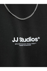 Jack & Jones 12284682 Erkek Büyük Beden Sweatshirt - Siyah