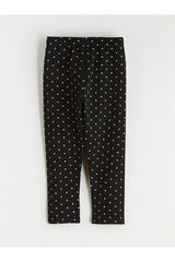 LC Waikiki Çocuk Slim Fit Tayt W5NA89B1 - Siyah