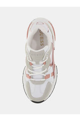 Guess Kadın Carrli5 Fljcar - Beyaz/ Pembe