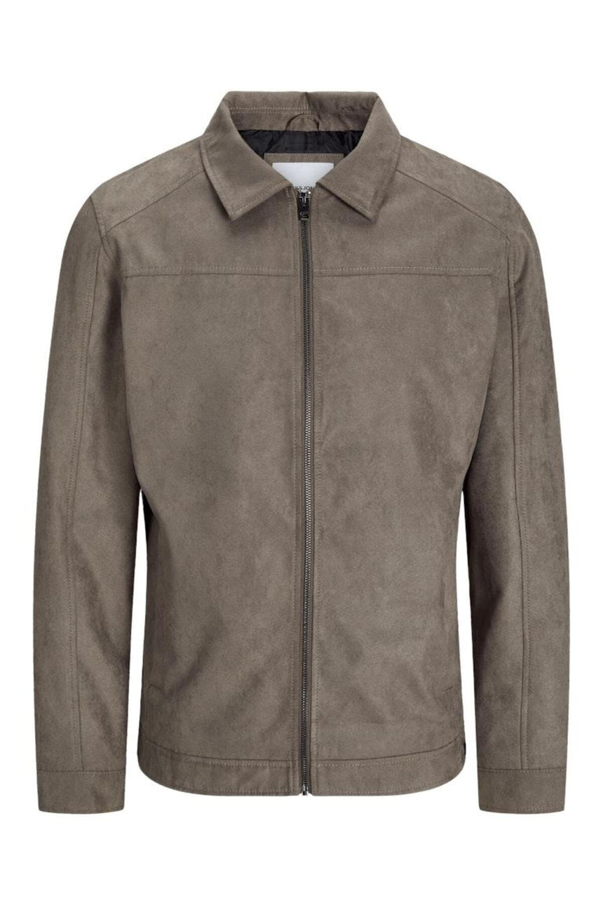 JACK&JONES JJEDYLAN SHACKET NOOS 12268609 - Koyu Kahverengi