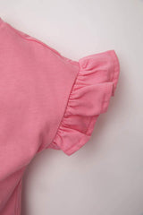 DeFacto Z9212A2 Çocuk T-Shirt - Açık Pembe