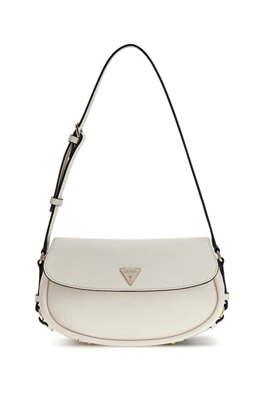 GUESS KADIN DANYA FLAP SHOULDER HWBG9918190 - Kırık Beyaz/ Ekru