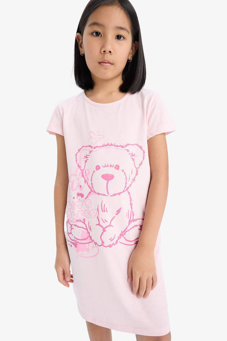 Defacto Çocuk Dress E6229A8 - Açık Pembe