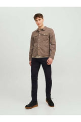 JACK&JONES JJIGLENN JJFELIX GE 046 50SPS NOOS 12113450 - Siyah
