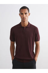 LCW ERKEK W51115AC KK.KZK,V-POLRIB - Bordo