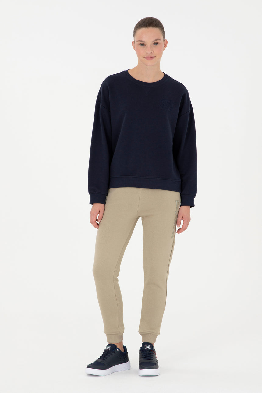 US POLO ASSN BAYAN ÖRME PANTOLON 1939219 - Açık Haki