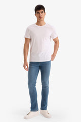 Defacto Erkek Denim Trousers A6943Ax - Mavi/Gri