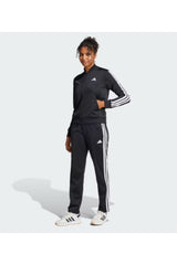 adidas Essentials 3-Stripes Kadın Eşofman Takımı JD5434 - Siyah