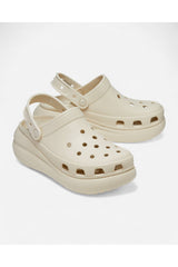 Crocs Unisex Crush Clog 207521 Terlik - Açık Krem