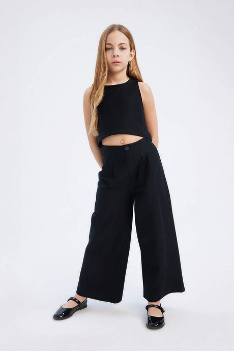 Defacto Çocuk Knitted Set C0871A8 - Siyah