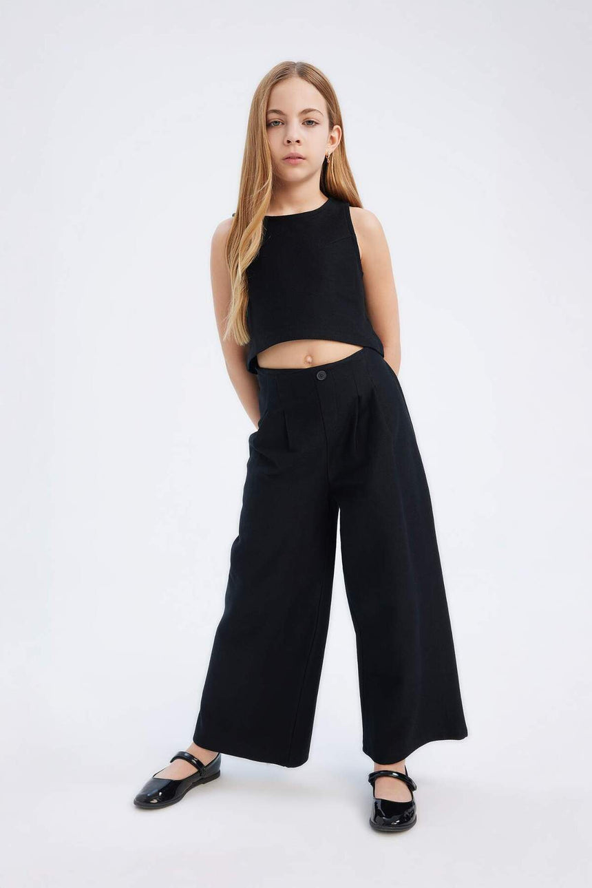 Defacto Çocuk Knitted Set C0871A8 - Siyah