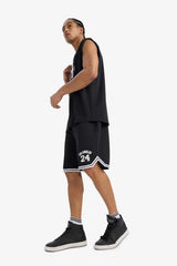 Defacto Erkek Knitted Short A1694Ax - Siyah