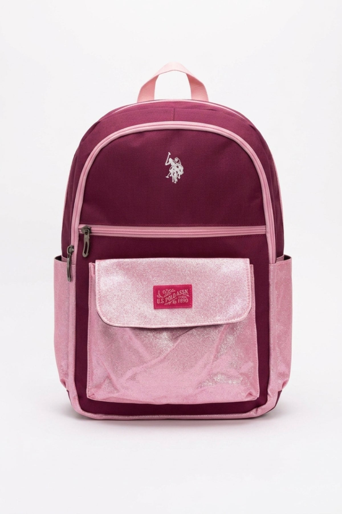 U.S. Polo Assn. Çocuk Sırt Çantası 26053 - Mor / Pembe