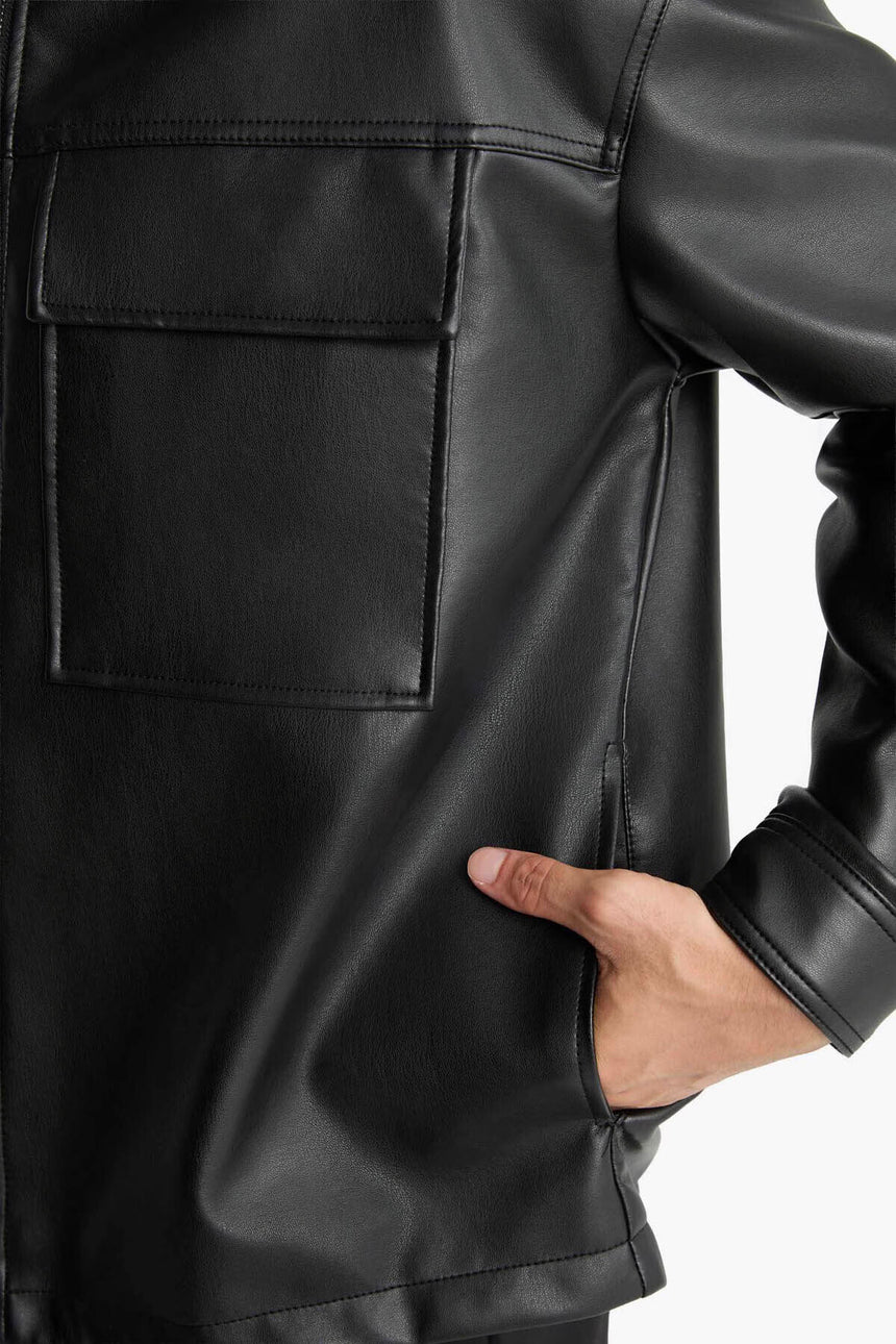 Defacto Erkek Outer Wear Y4461AZ - Siyah