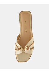 GUESS KADIN REALLA4 FLJREALEM19 - Koyu Mavi/Sarı/ Yeşil