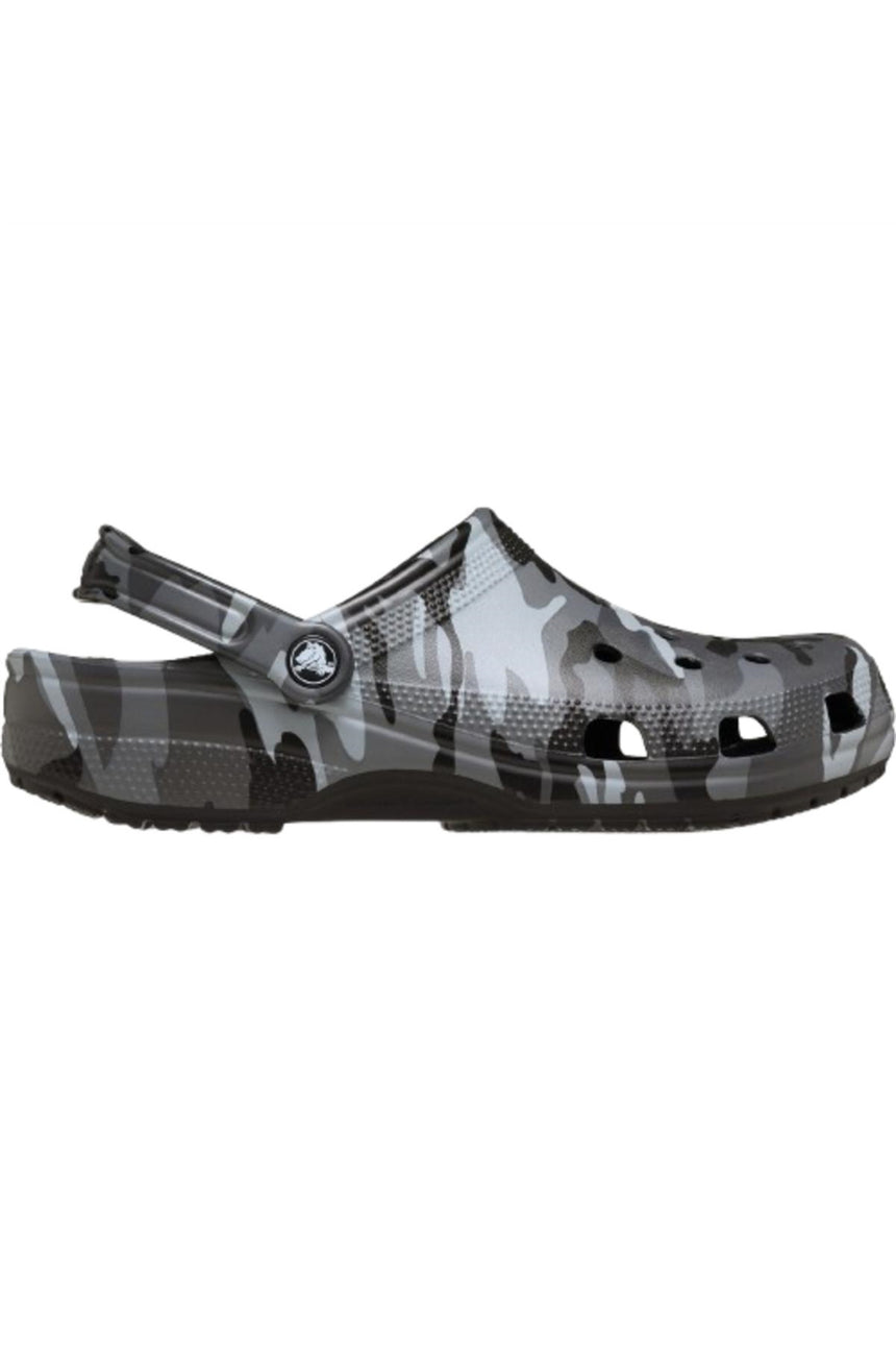 CROCS Classic Camouflage Clog 211936 - Siyah-Yeşil