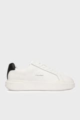 Calvin Klein Erkek CHUNKY CUPSOLE LACEUP LTH YM0YM01344 - Beyaz