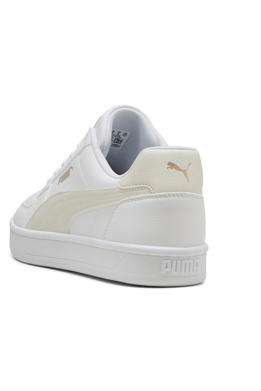 Puma Caven 2.0 Ayakkabı 392290 - Beyaz/ Açık Gri/ Altın Sarısı