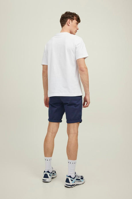 JACK&JONES JPSTBOWIE SHORTS SOLID REG SN 12165604 - Koyu Lacivert