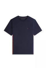 Tommy Hilfiger Erkek GLOBAL STRIPE TEE MW0MW42393DW5 - Koyu Lacivert