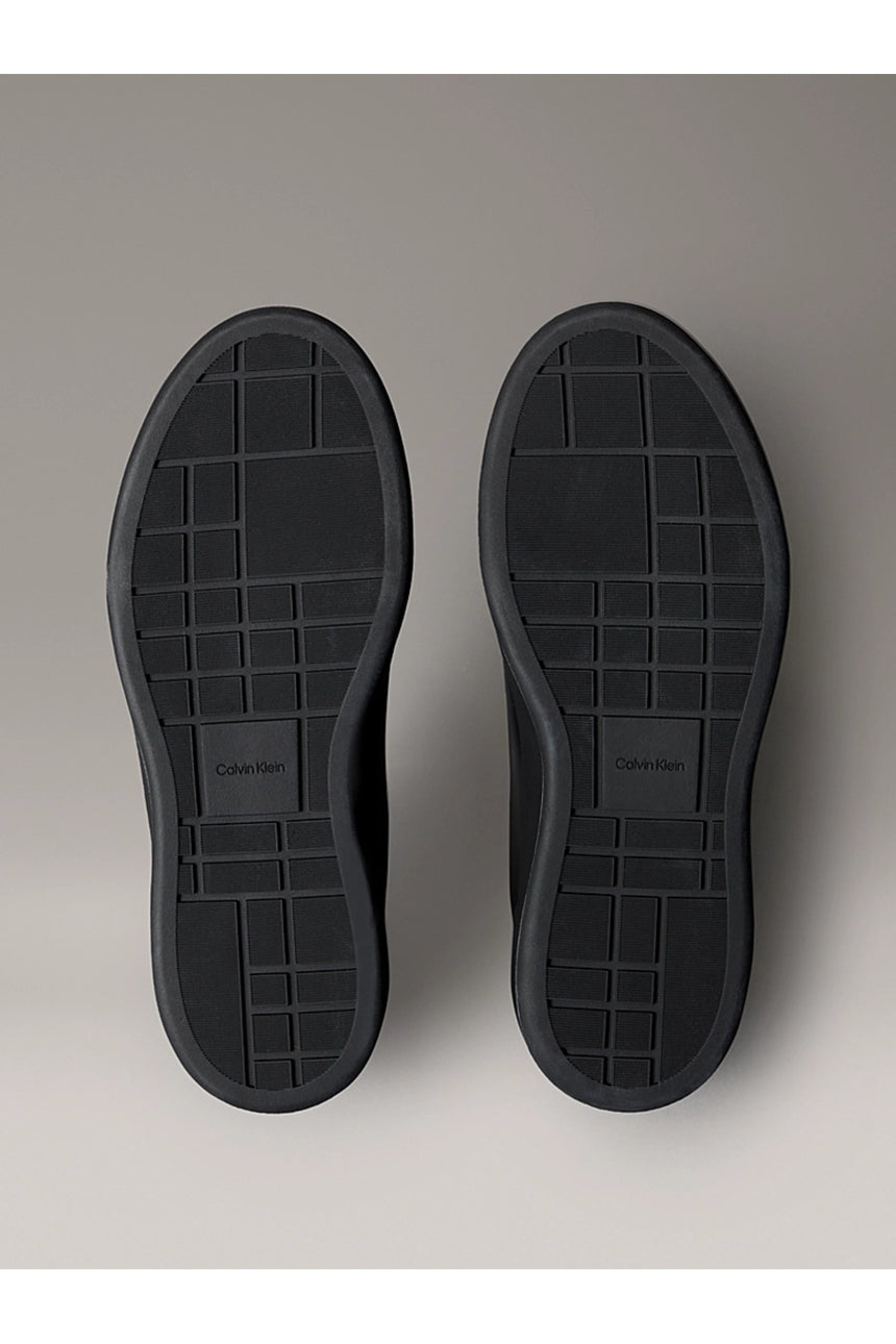 Calvin Klein Kadın BASKET CUPS LACEUP LTH ML YW0YW01945 - Siyah