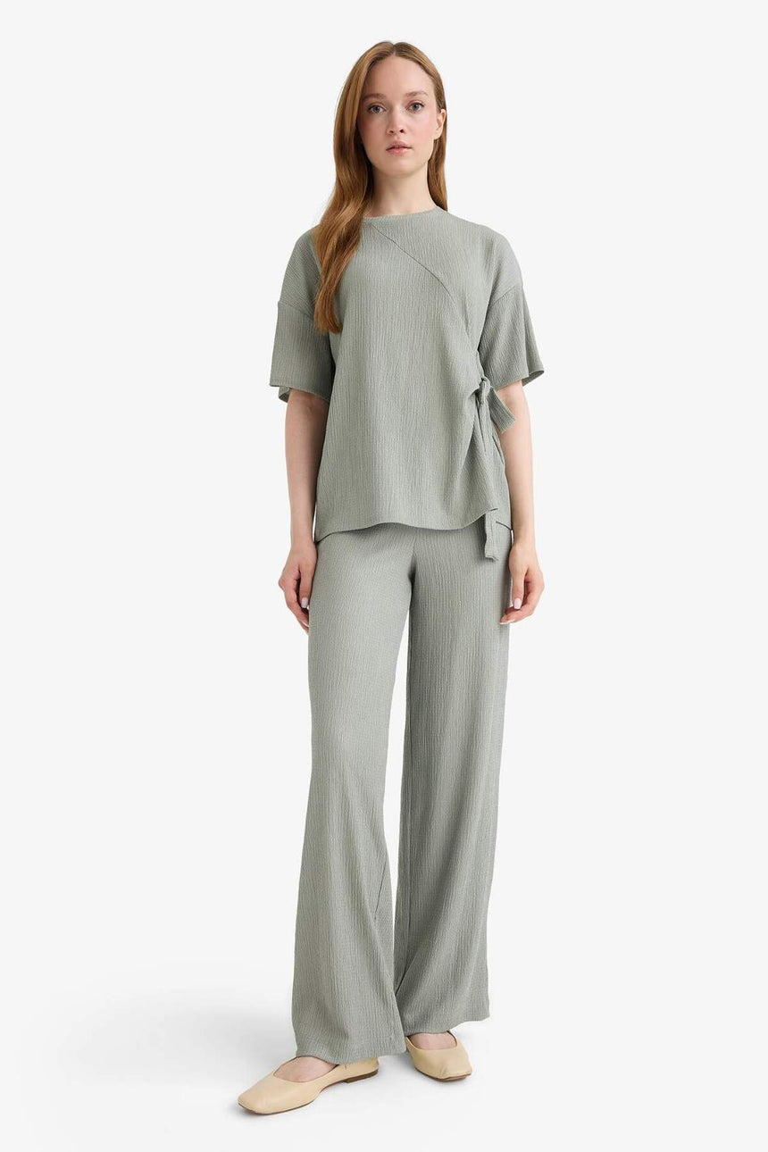 Defacto Kadın Trousers C0200Ax - Açık Yeşil