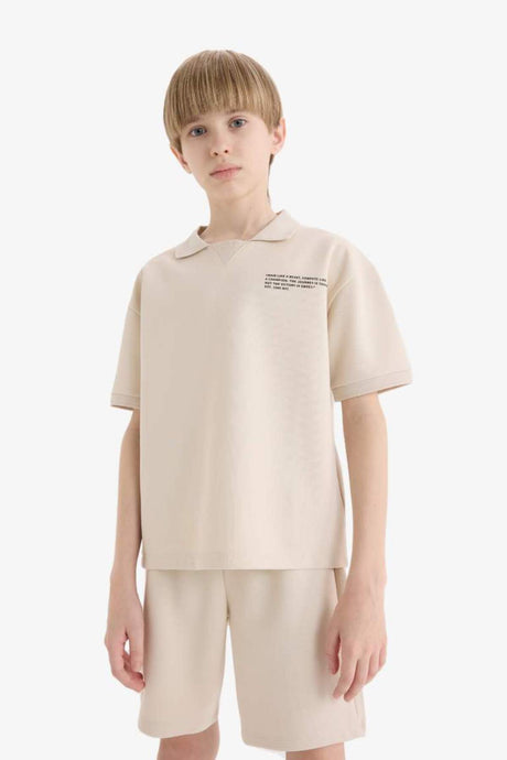 Defacto Çocuk Knitted Set E2822A8 - Açık Kahve