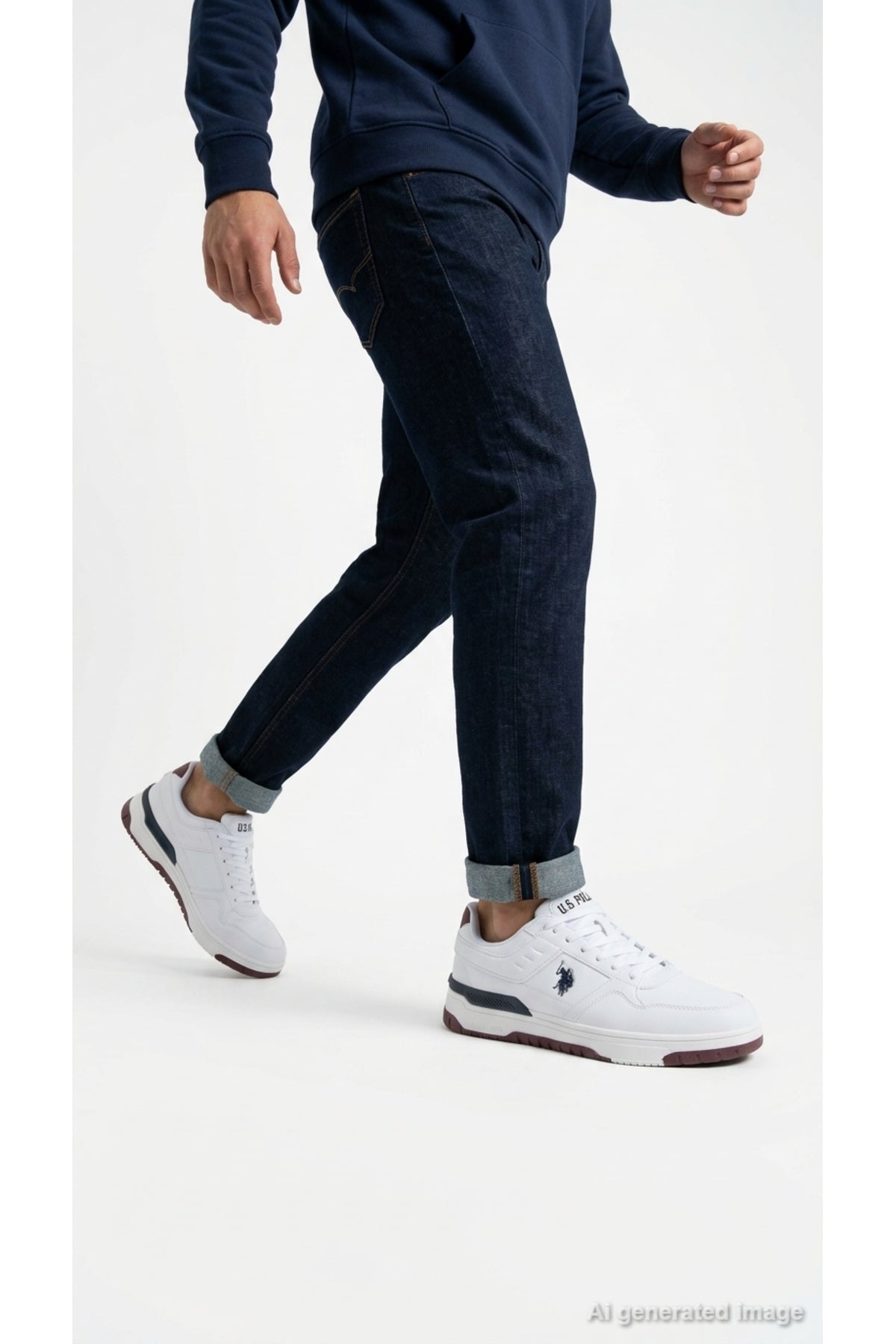 U.S. Polo Assn. Jades Erkek Sneaker - Beyaz