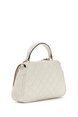 GUESS KADIN GIULLY II TOP HANDLE HWQG9673190 - Kırık Beyaz/ Ekru