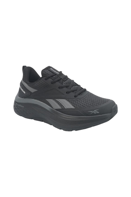 Sporline Reebok Prime Walk Ultra II siyah kadın tekstil sneaker, FuelFoam tabanlı rahat yürüyüş ayakkabısı
