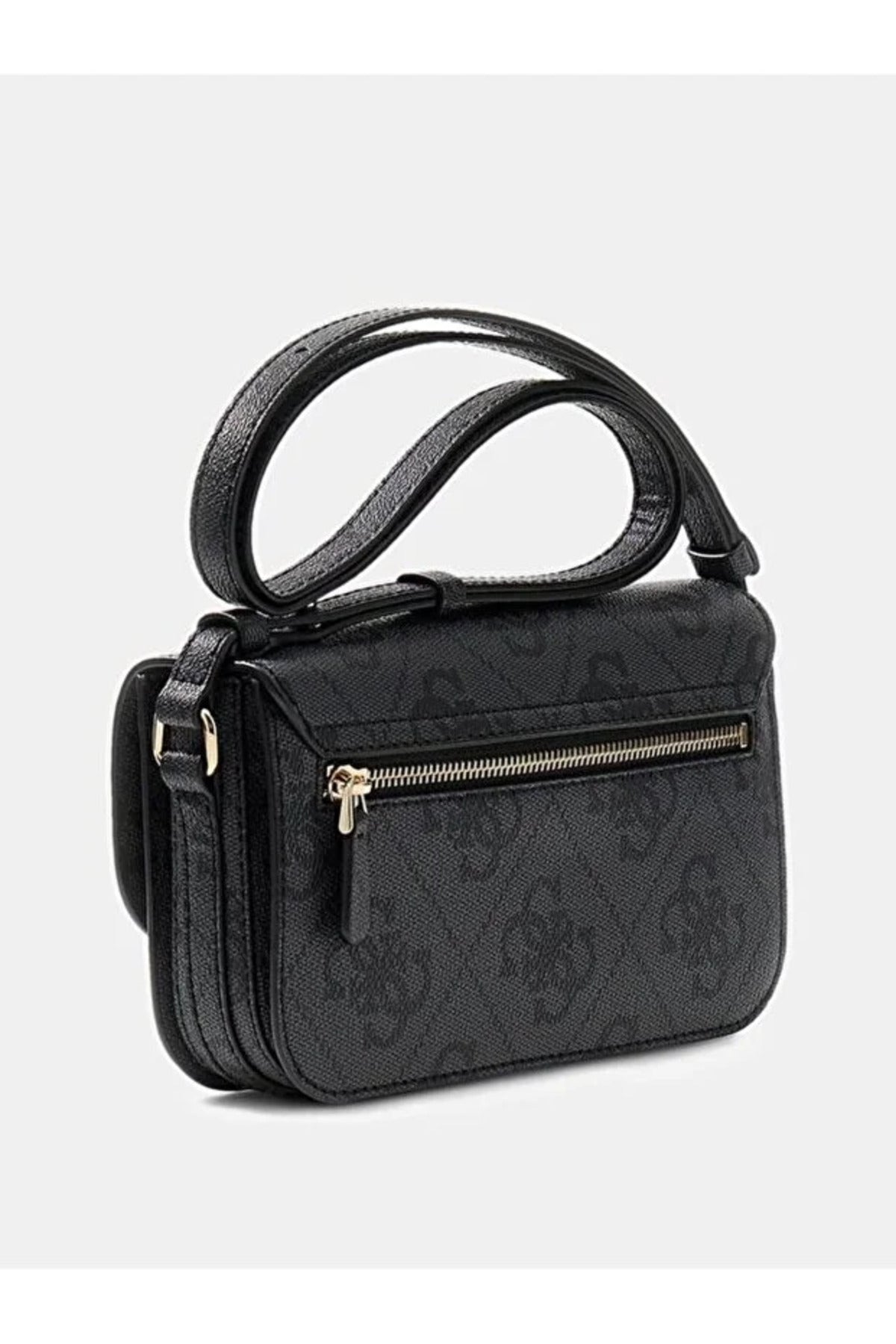 Guess Janie Logo Kadın El Çantası HWOS9924210 - Ekru / Krem