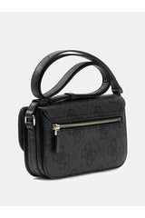 Guess Janie Logo Kadın El Çantası HWOS9924210 - Ekru / Krem