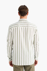 Defacto Erkek Long Sleeve Shirt D6114AX - Açık Yeşil