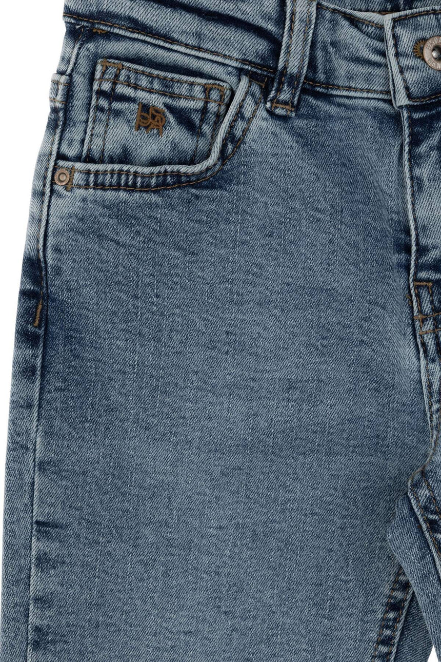US POLO ASSN ERKEK COCUK DENİM PANTOLON 2117095 - Mavi
