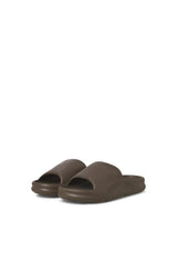 JACK&JONES jfwstatus moulded slıder noos 12251282 - Koyu Kahverengi