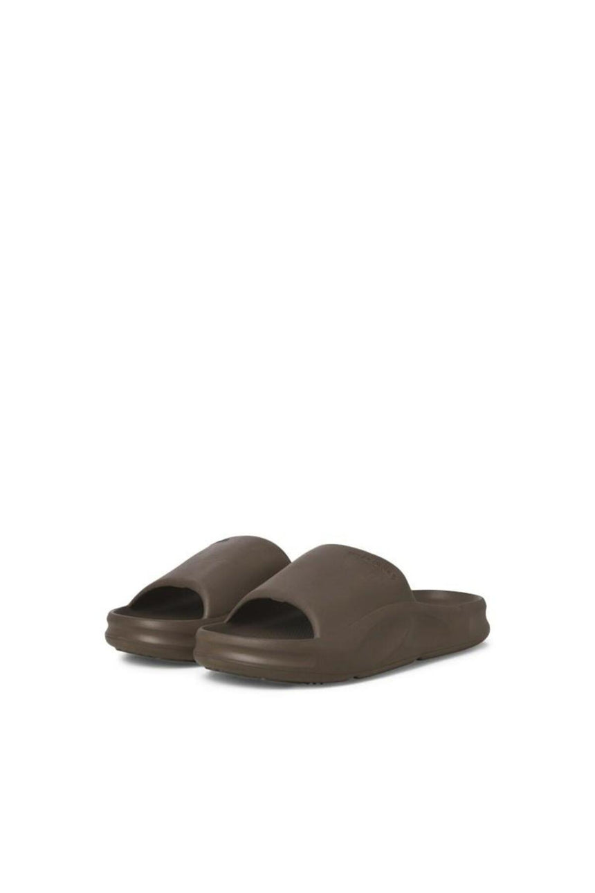 JACK&JONES jfwstatus moulded slıder noos 12251282 - Koyu Kahverengi
