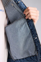 Defacto Erkek Jacket F9011AX - Mavi