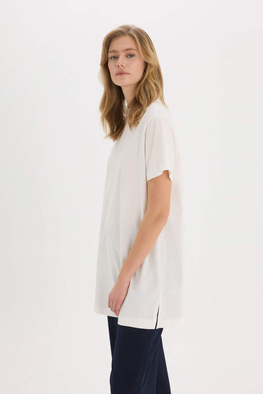 Defacto Kadın Short Sleeve Tunic A8351Ax - Ekru