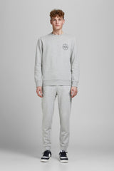 JACK&JONES JPSTGORDON SHARK SWEAT PANTS NOOS 12165322 - Açık Gri