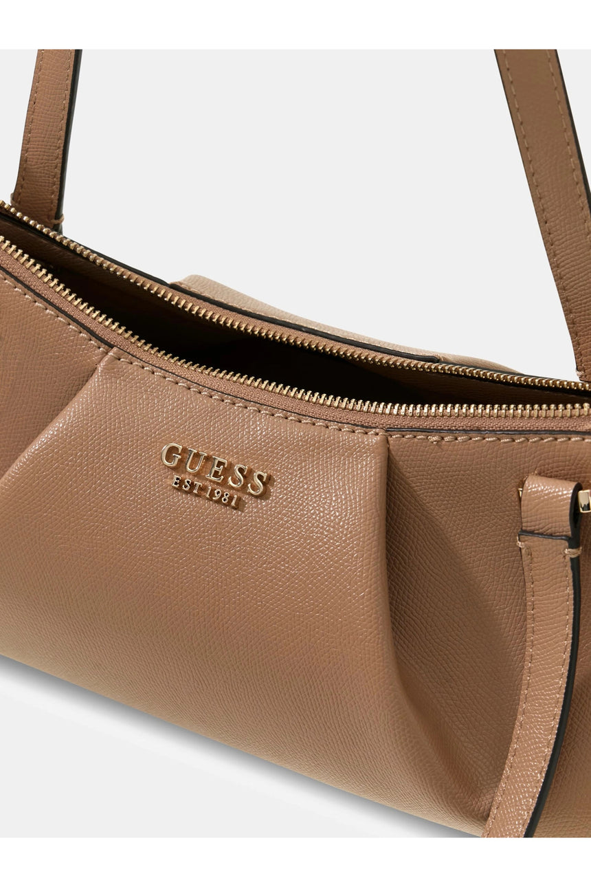 GUESS KADIN AMORETTE SHOULDER SATCHEL HWBG7898080 - Bej