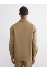 LCW ERKEK W5I464J8 UK.GMK,V-TENCEL - Koyu Bej