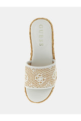 GUESS KADIN BINATA FLJBIAFAL04 - Beyaz