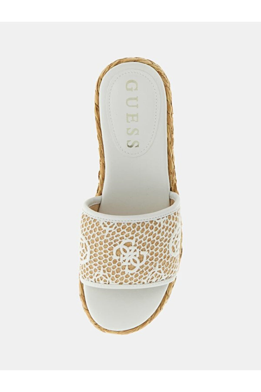 GUESS KADIN BINATA FLJBIAFAL04 - Beyaz