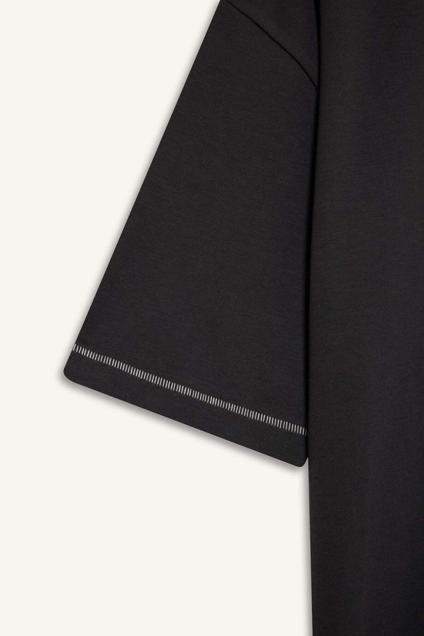 Defacto Erkek T-Shirt C0147Ax - Antrasit