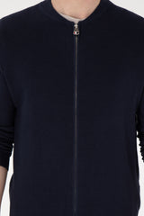 US POLO ASSN ERKEK TRİKO HIRKA 1920441 - Siyah