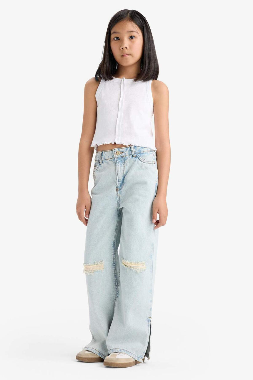 Defacto Çocuk Denim Z4708A6 - Açık Mavi
