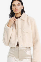 Defacto Kadın Faux Fur F2149AX - Ekru